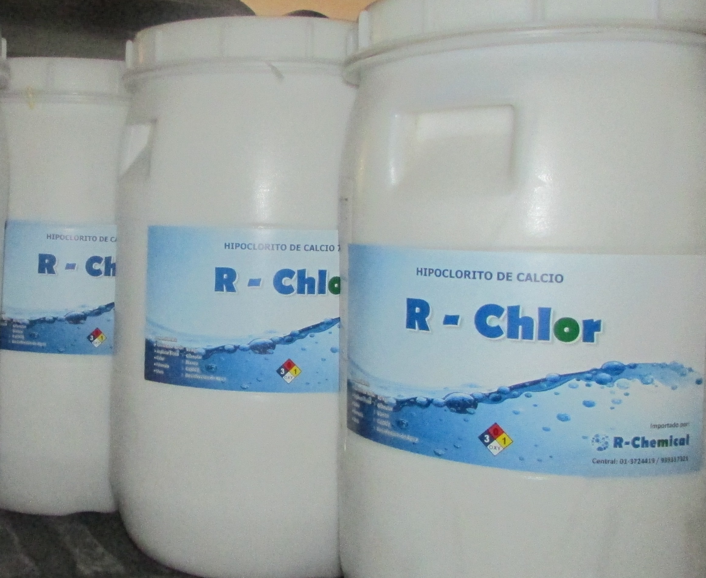 Hipoclorito de Calcio para Tratamiento de Agua